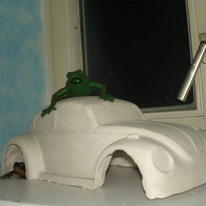 VW Käfer  Keramikkarosse 1:10